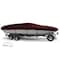 Eevelle Boat Cover DAY CRUISER, Outboard Fits 28ft 6in L up to 96in W Burgundy SCDAYC2896B-BRG - alternate 1